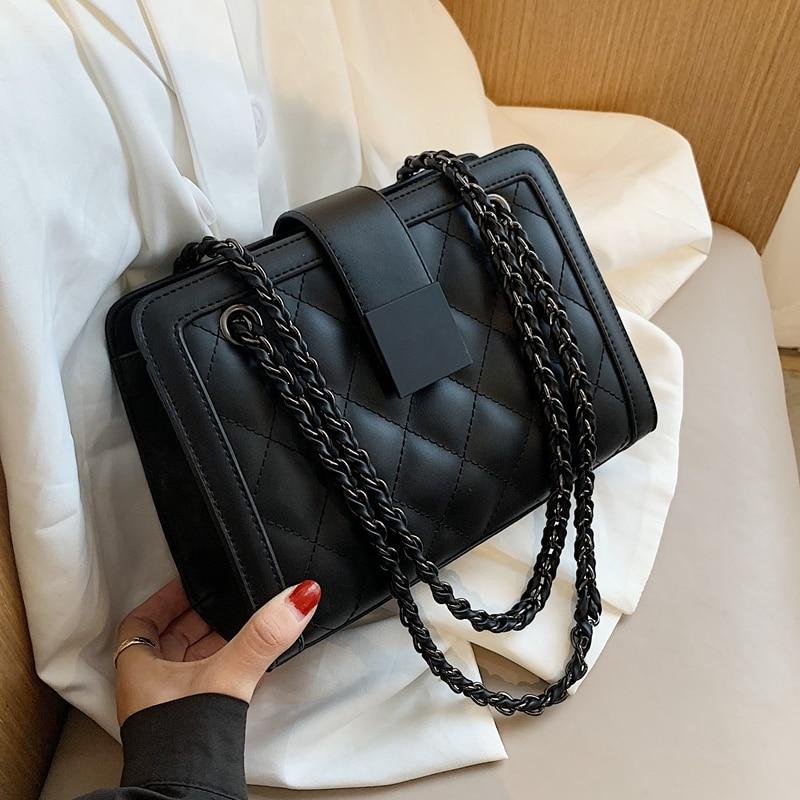 Bafelli Mini Handbag with Silver Chain