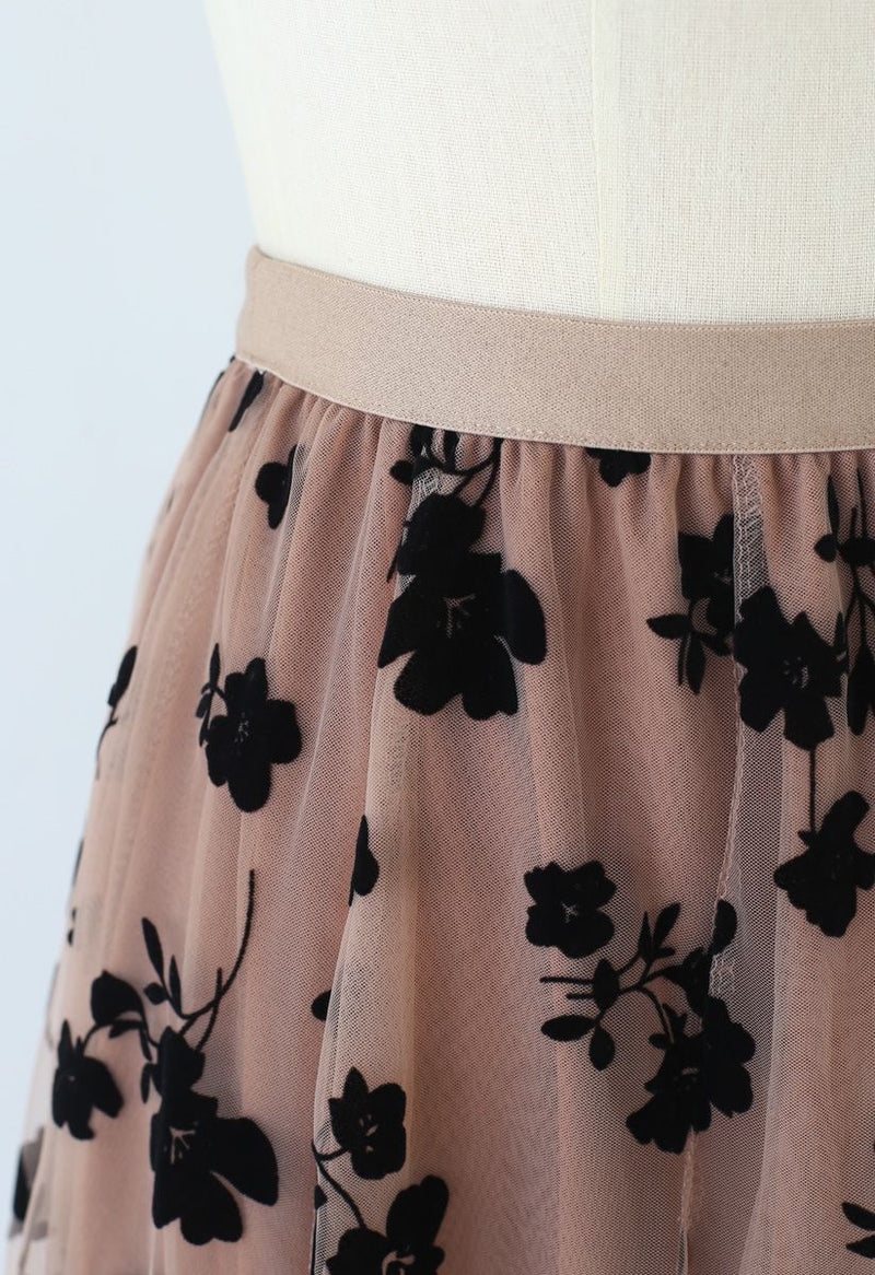 Flaw Vintage Skirt in Khaki