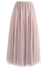 Isolda Tulle Skirt in Pink