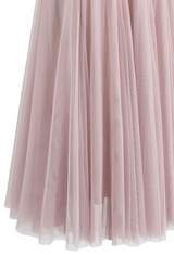 Isolda Tulle Skirt in Pink