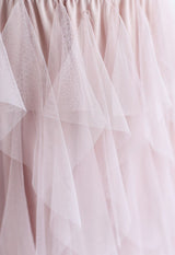 Tigena Mesh Skirt in Pink