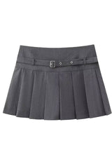 Zina mini skirt in Dark Grey