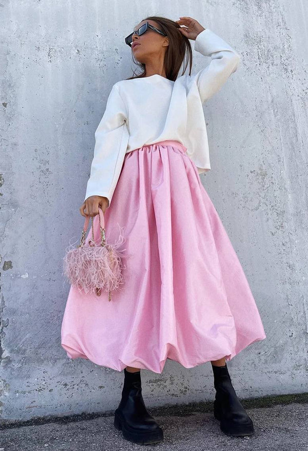 Cloud Skirt in Pink