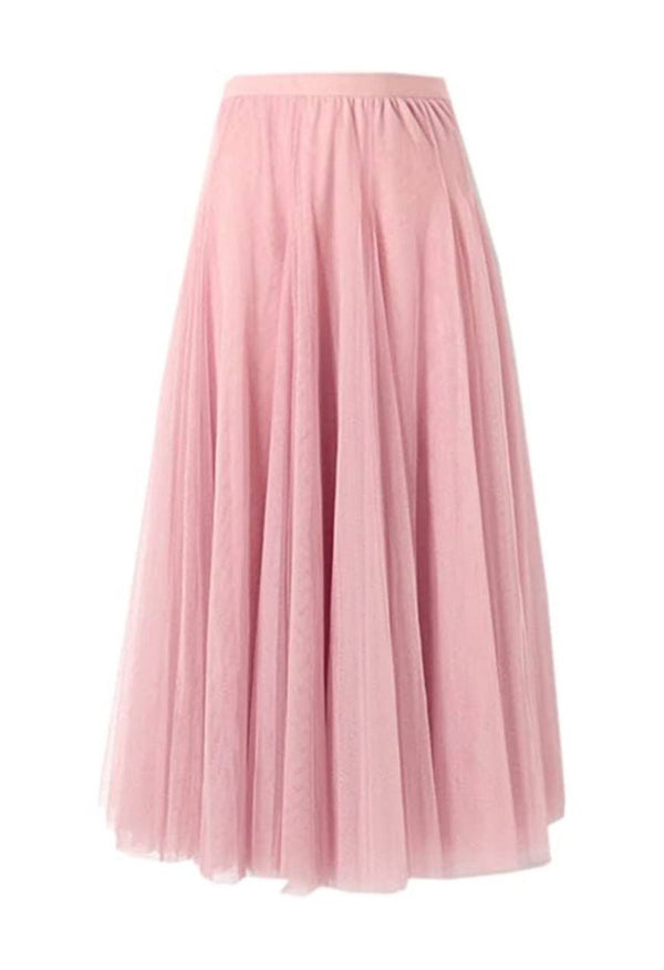Alexa Tulle Skirt in Pink