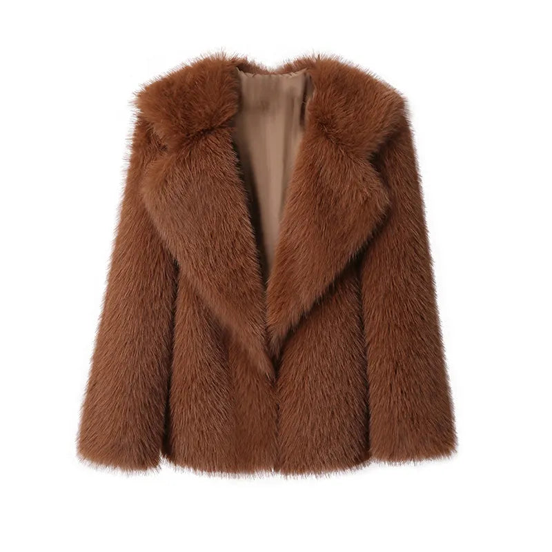 Georgia Faux Fur Coat