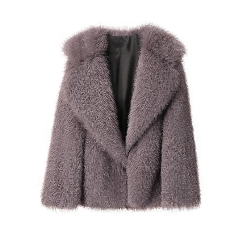 Georgia Faux Fur Coat