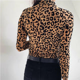 Leopard  Blouses