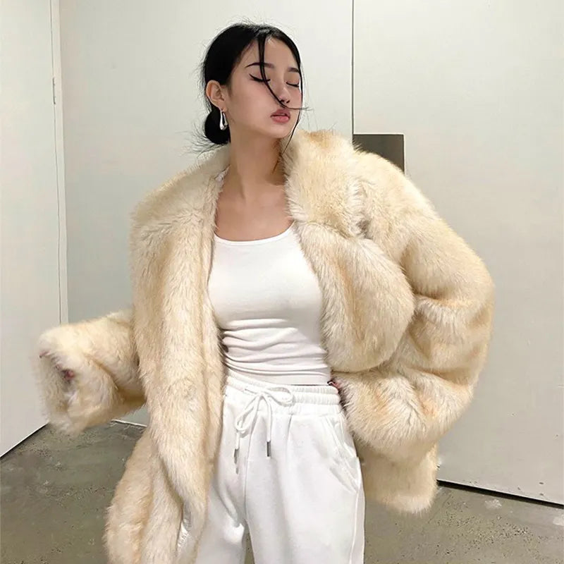 Georgia Faux Fur Coat