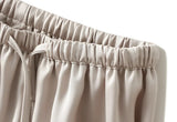 Karla Satin Skirt in Apricot