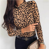 Leopard  Blouses