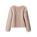 Baski Faux Fur Coat