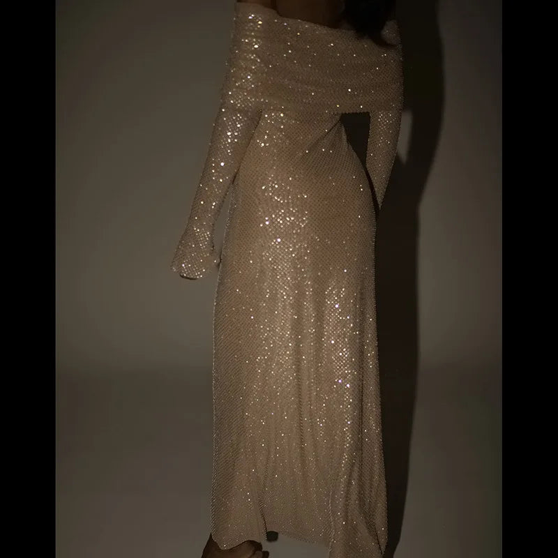 Zenaida Glitter Dress