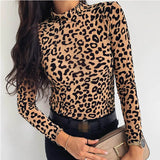 Leopard  Blouses