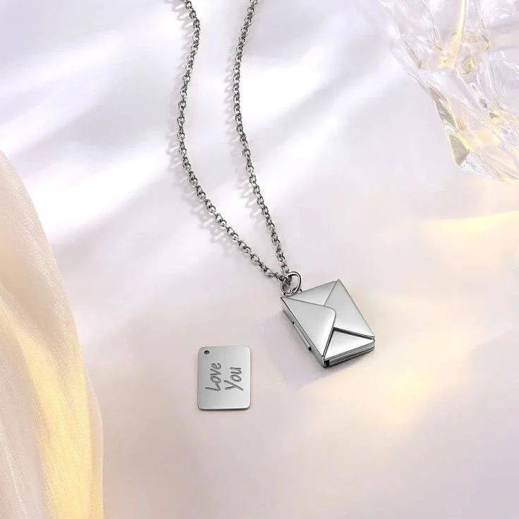 Love Letter Necklace - Premium LED Gift Box Set