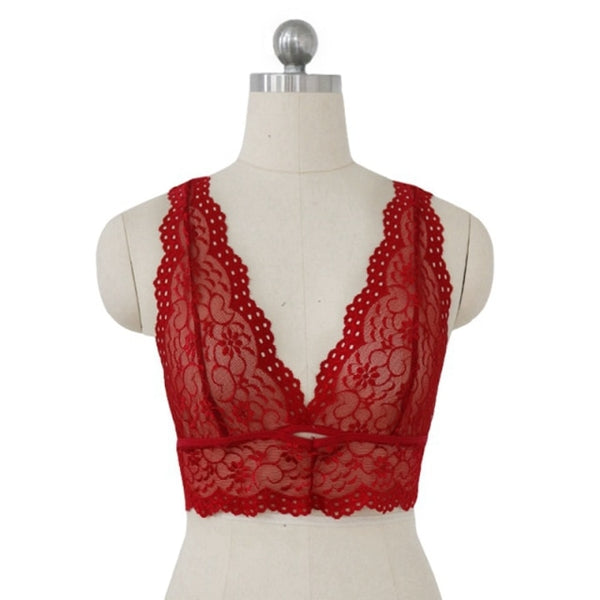 Red MARRAN BRALETTE