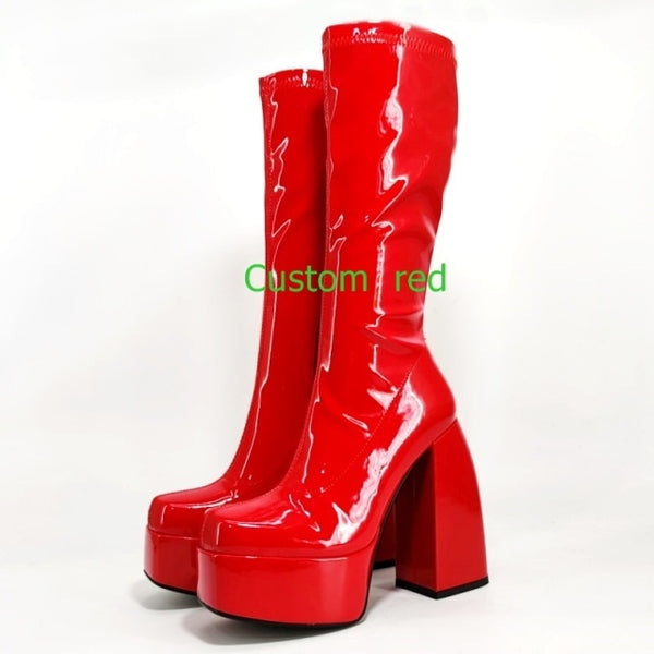 Red BRATZ boots