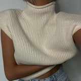 KNITTED VEST TOP