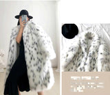 CORSO Faux Fox Fur Coat