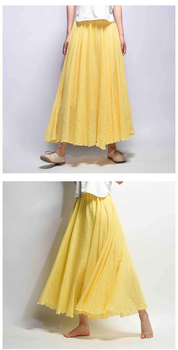 Meri cotton skirt