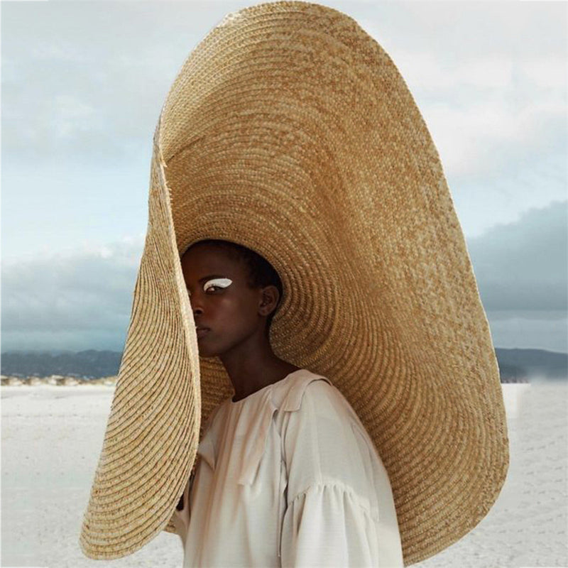 THERESA OVERSIZED STRAW-HAT