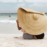 THERESA OVERSIZED STRAW-HAT