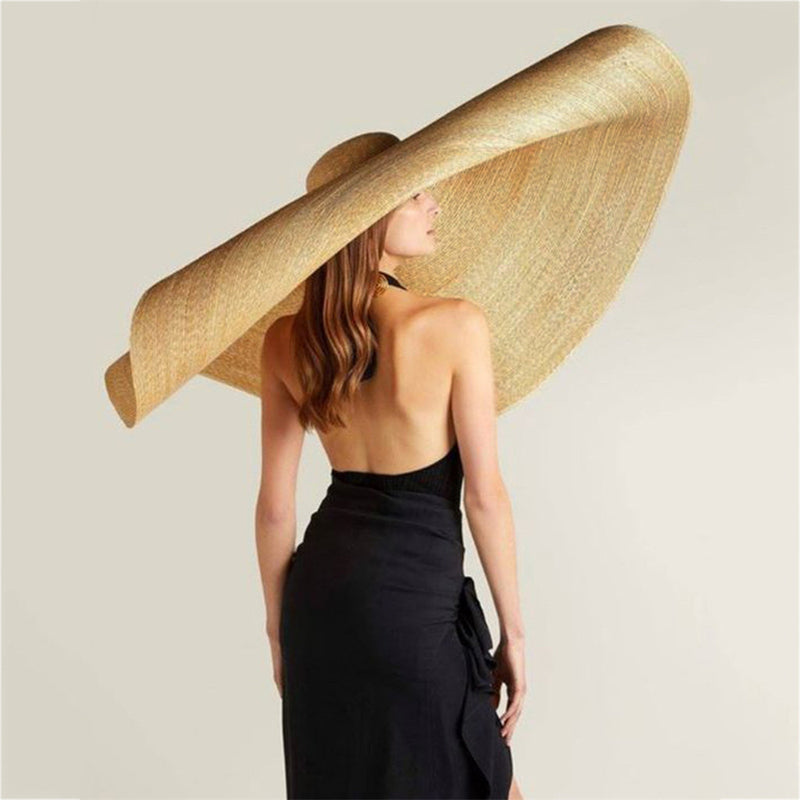 THERESA OVERSIZED STRAW-HAT