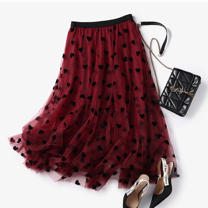 Heart Vintage skirt