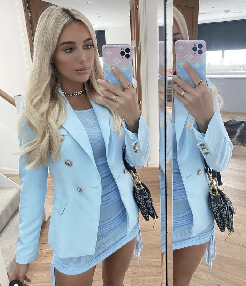 Monika Blazer (light blue)