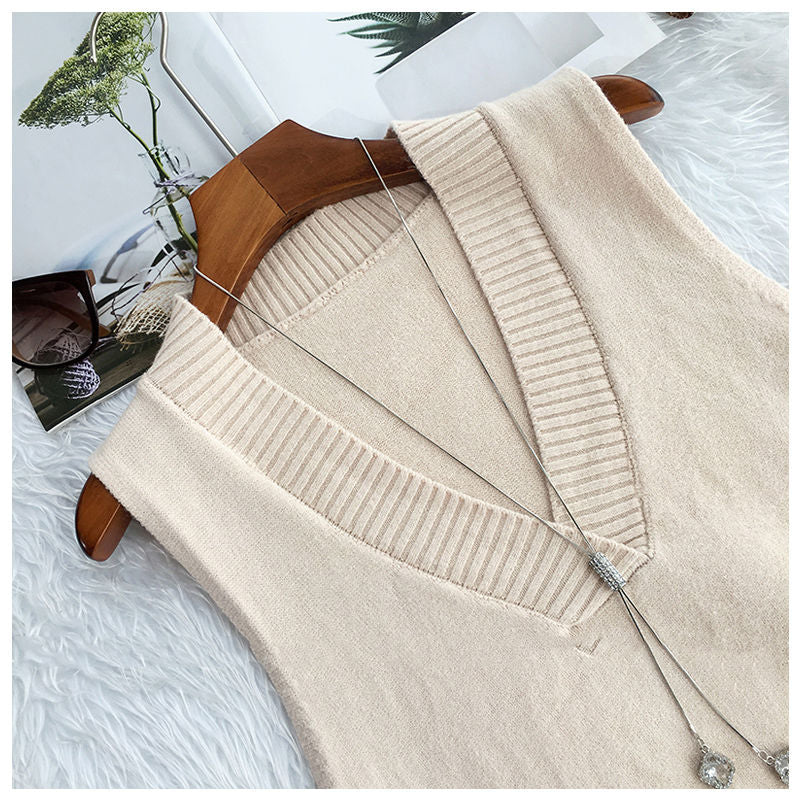 Lara knitted vest