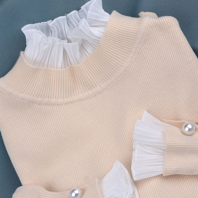 Holly Pearls Sweater