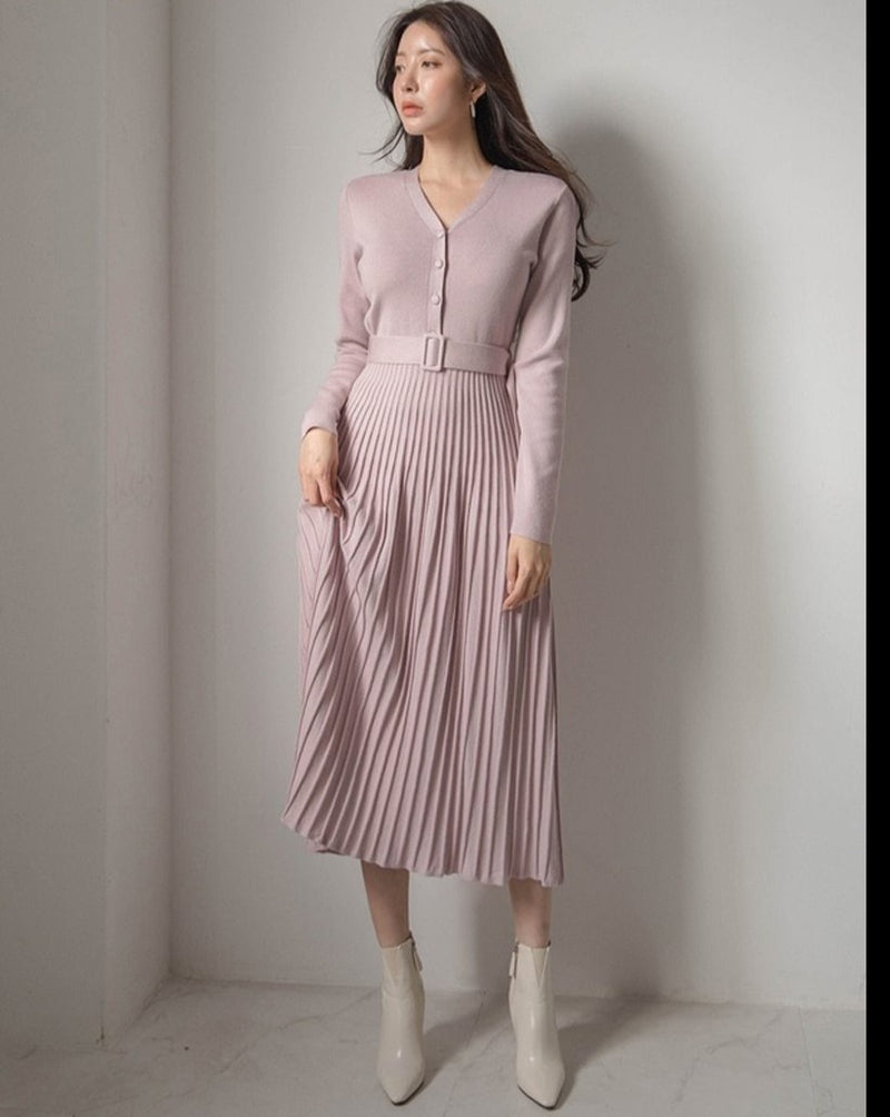 Knitted soft Dress